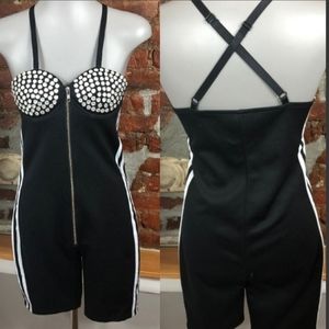 Adidas Jeremy Scott OBYO Rare Bustier Romper